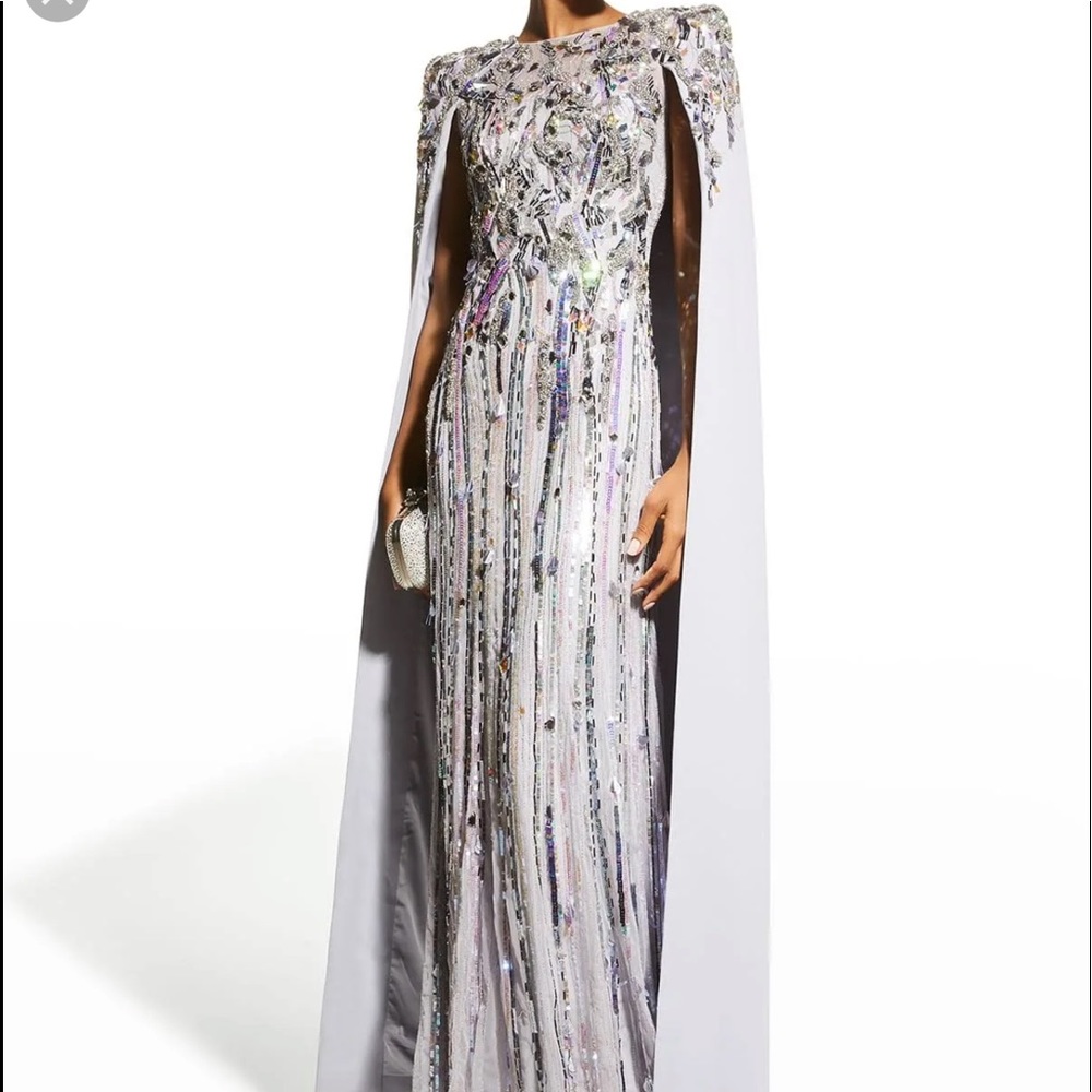 Jenny Packham Cape Gown